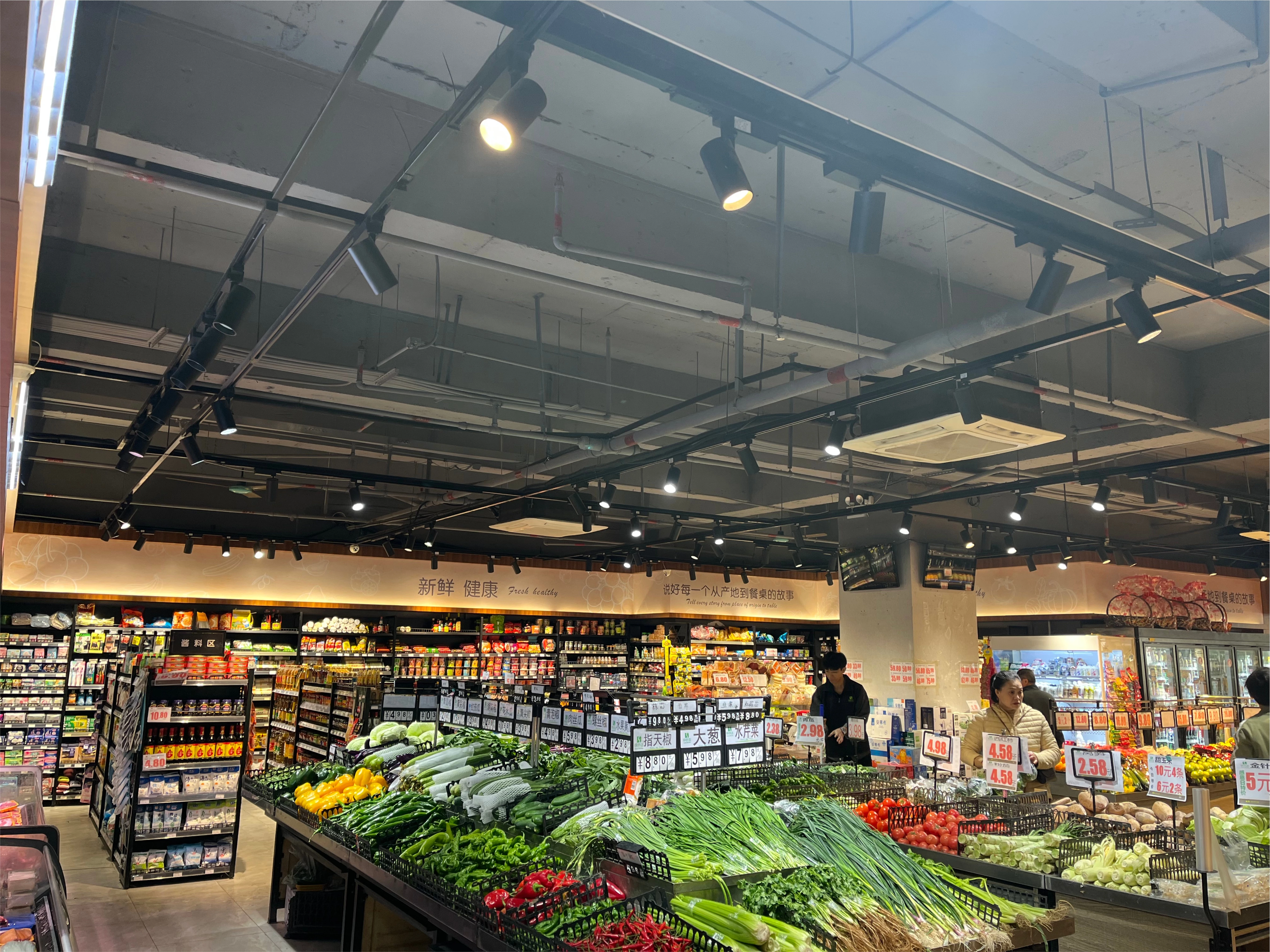 Small supermarket application